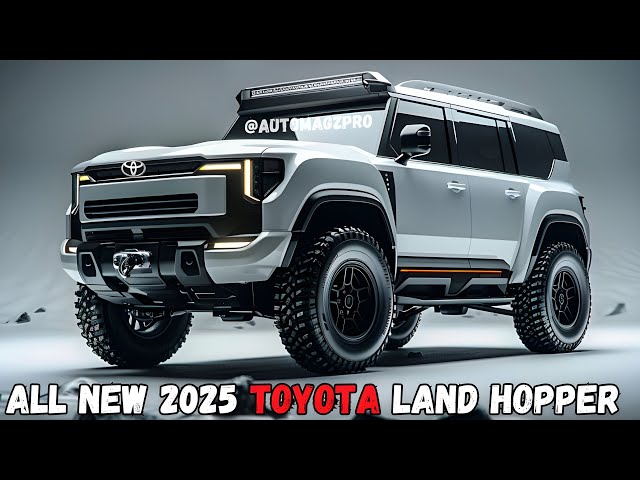 GET READY!! 2025 Toyota Land Hopper Hybrid Unveiled – See the Details! class=