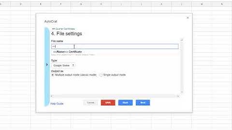 Introduction to AutoCrat Video 2 Creating Certificates