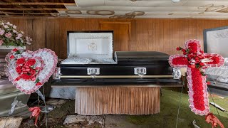 We Found 2 Abandoned Funeral Homes with Caskets