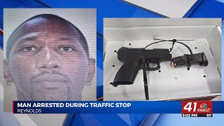 Warner Robins man arrested after traffic stop in Taylor County