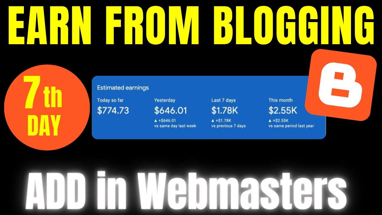 #7 30 Day Blogging Challenge | Earn Money from google AdSense | How to ...