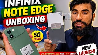 Infinix note edge unboxing || Muhammad Madani Baloch Vlogs