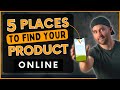 5 Best Places for Finding Products to Sell on Amazon (or Anywhere Else)