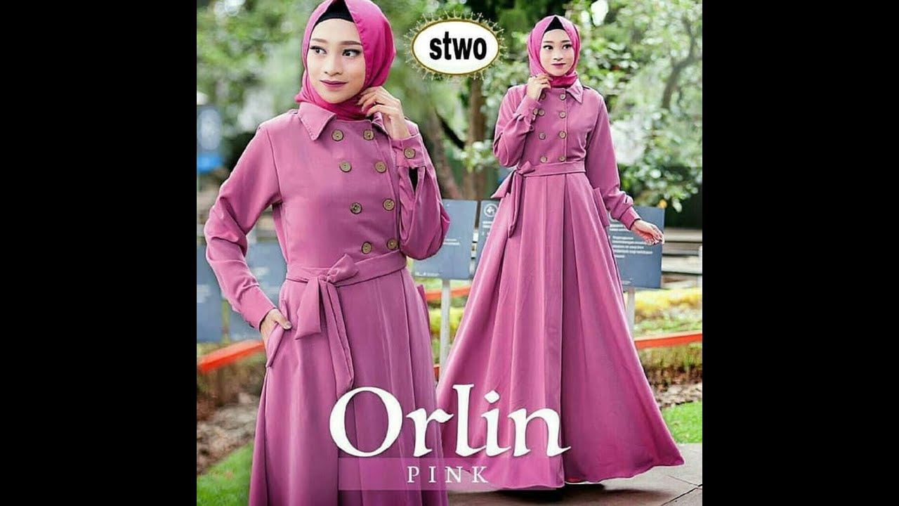 LAGI TREND ..!! Gamis Pesta Terbaru Murah Tapi Berkualitas 2019.