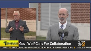 Gov. Wolf Calls For Collaboration In Harrisburg