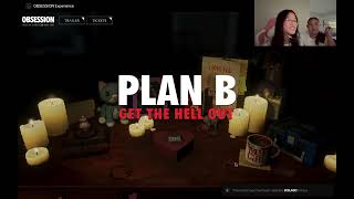 my friend anna playing obsession game... She was scared screenshot 2