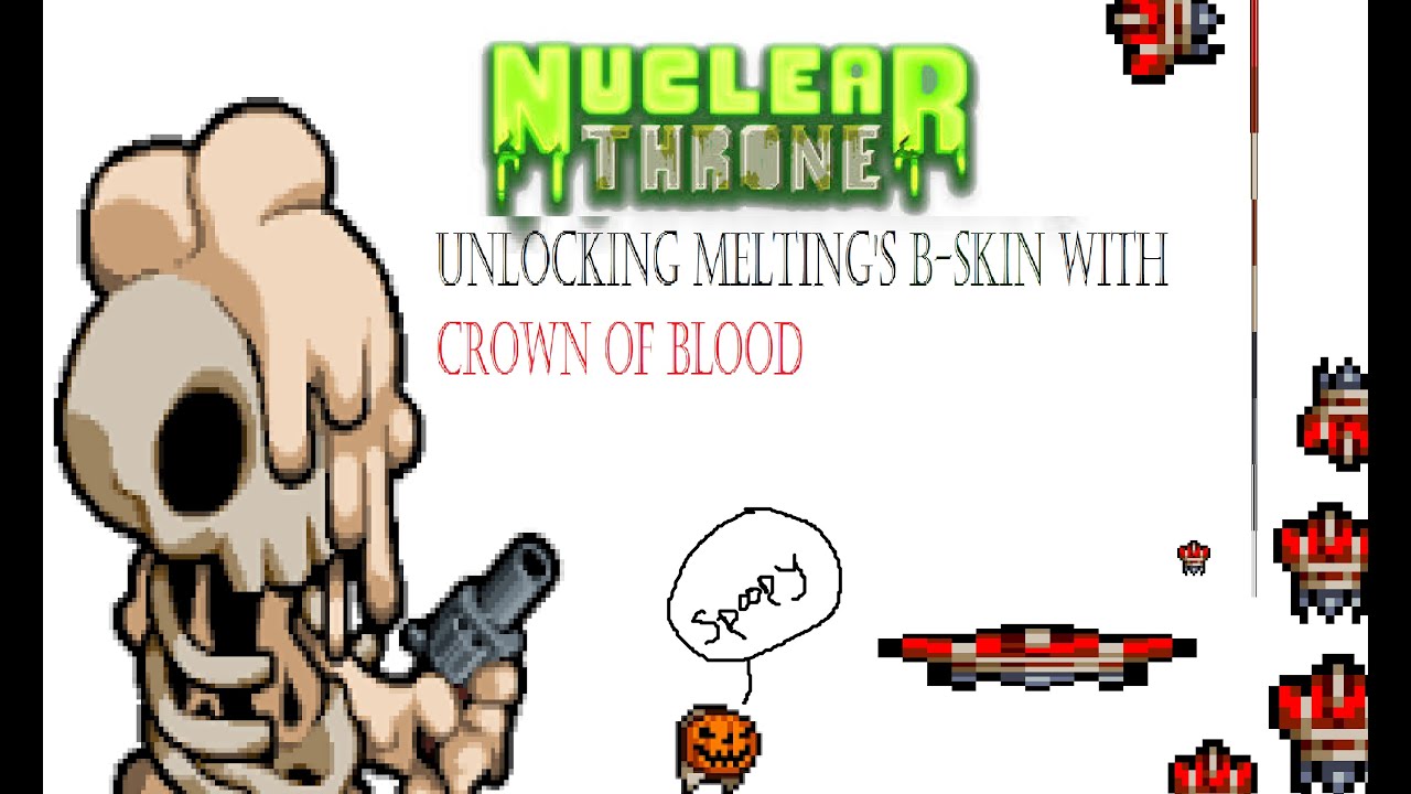 nuclear throne melting b skin