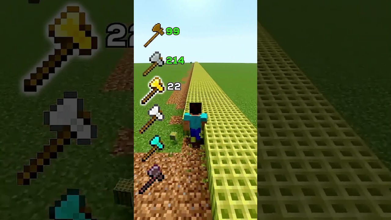every axt vs bamboo block(part 15)