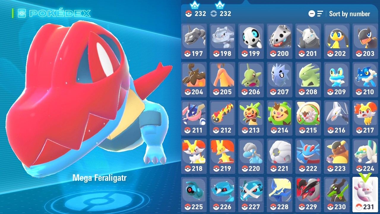 Pokémon Legends Z-A - Full Pokédex Complete
