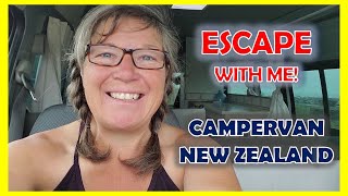 CamperVan Road Trip South Island New Zealand: Hokitika, Lake Mahinapua