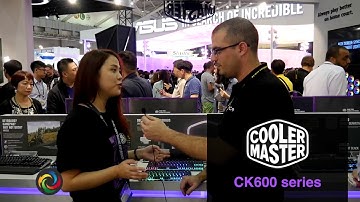 Cooler Master CK 600 Series Keyboards Computex 2018