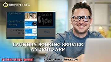 Laundry booking service android app