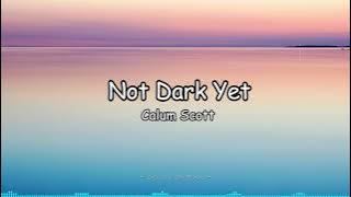 Not Dark Yet - Calum Scott (Lyrics)