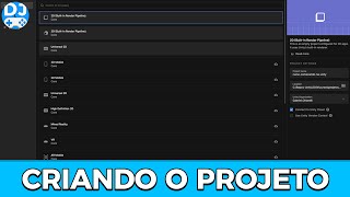 [Aula 03] Criando um Projeto na Unity | Curso: Começando na Unity e C#