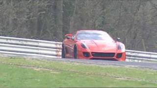 FERRARI 599XX - Record on the Nurburgring - YouTube