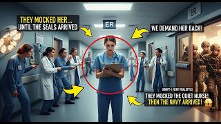 They Mocked the Quiet Nurse—Then a Navy Helicopter Demanded Her