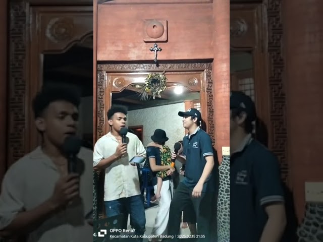 Bastian nyanyi lagu ambon, parcuma beta susah di rantau class=