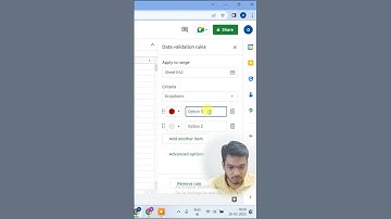 Create a colorful Drop down list in google sheets | Drop down list in Google Sheets #shortswow