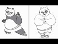 Coloriage Kung Fu Panda 3