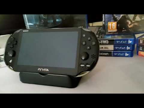 PS Vita Slim Black Grey Status Wa