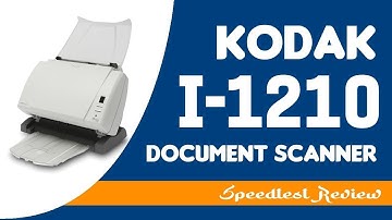 Kodak i1210 | Speedtest Review | ADF Document Scanner
