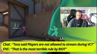 FNS Reacts to Most insane Riot Rule || Source Tenz