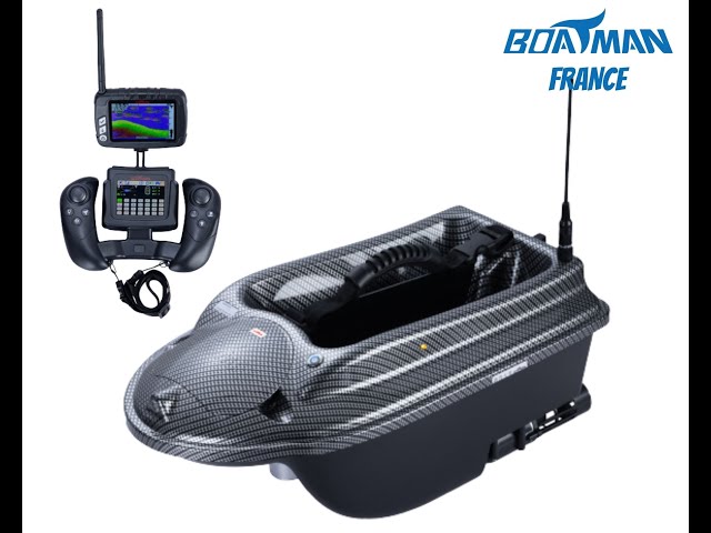 Bateau Amorceur Carpe Actor Pro 2.2 Noir - Boatman 