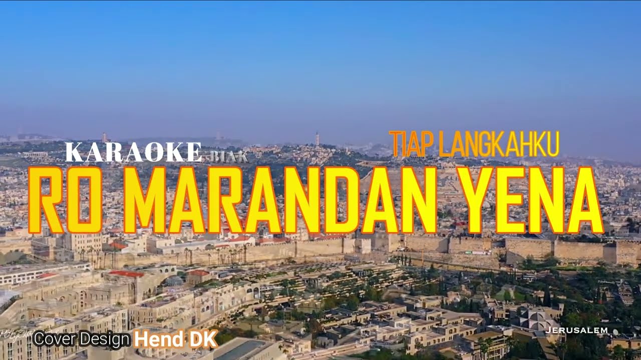 MARANDAN YENA (Tiap Langkahku) cover design: Hend DK