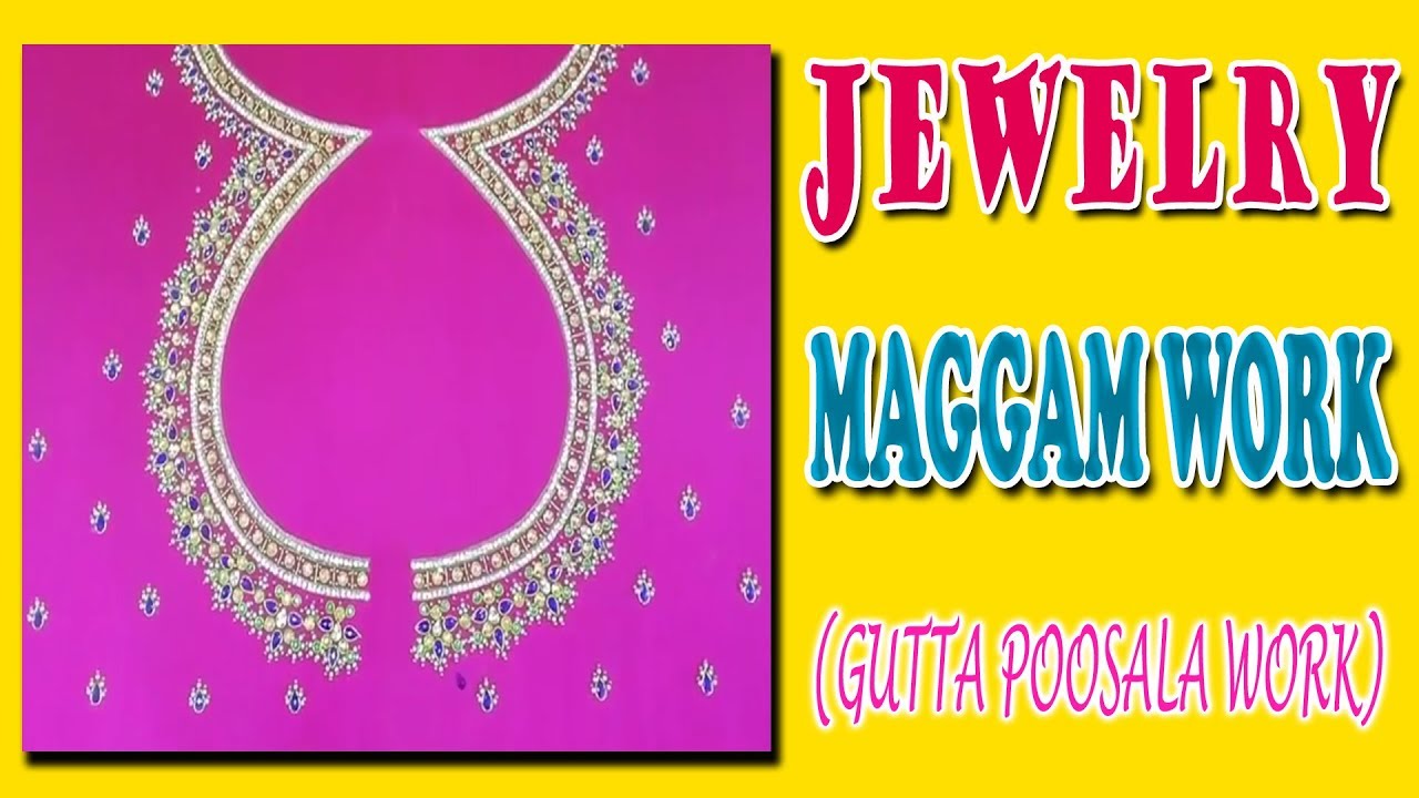 beautiful jewelry maggam designs