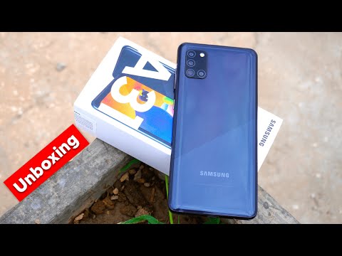 Unboxing Samsung Galaxy A31 Prism Crush Black   Key Features