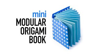 Mini Modular Origami Book Tutorial - DIY - Paper Kawaii