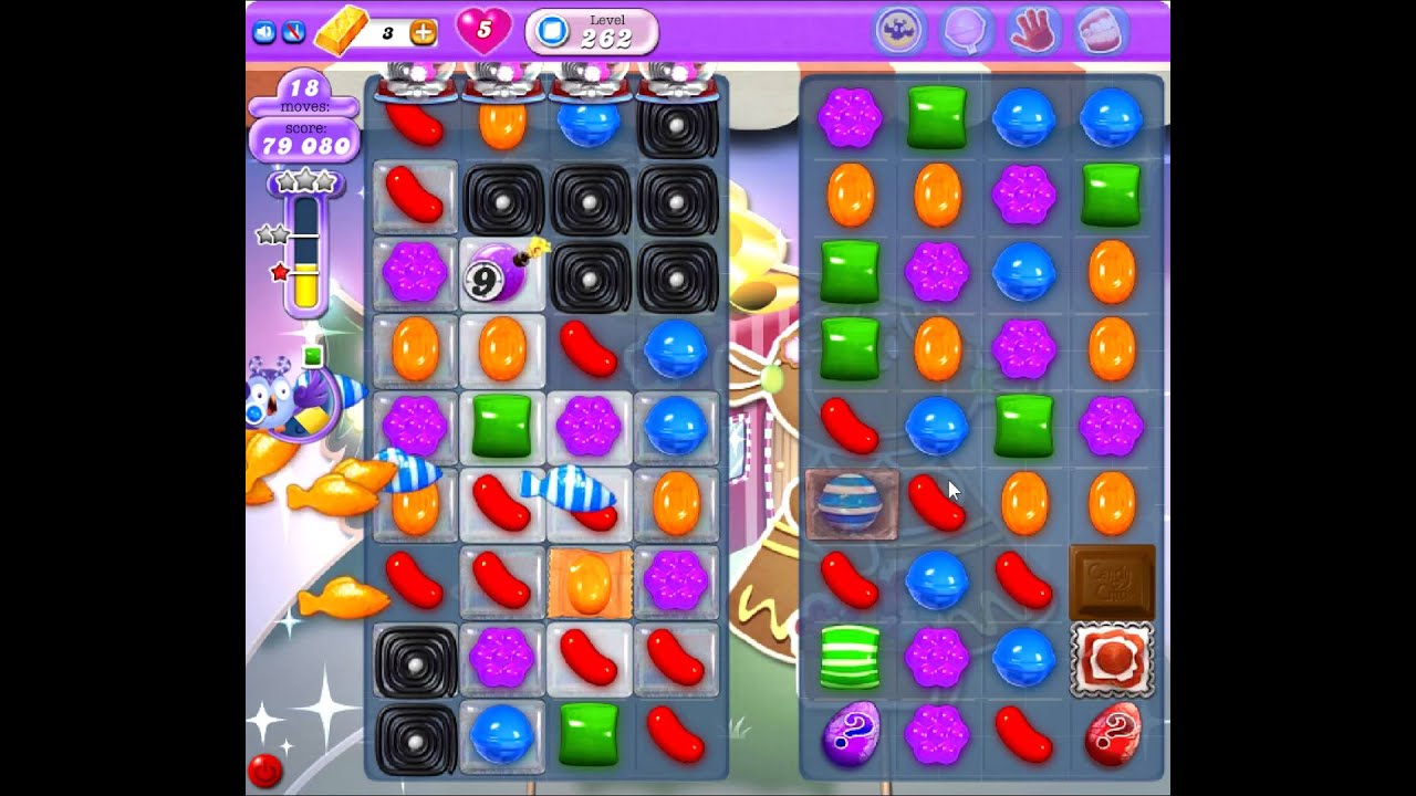 Candy Crush Saga Bug Odus Fall Then Up Again Youtube