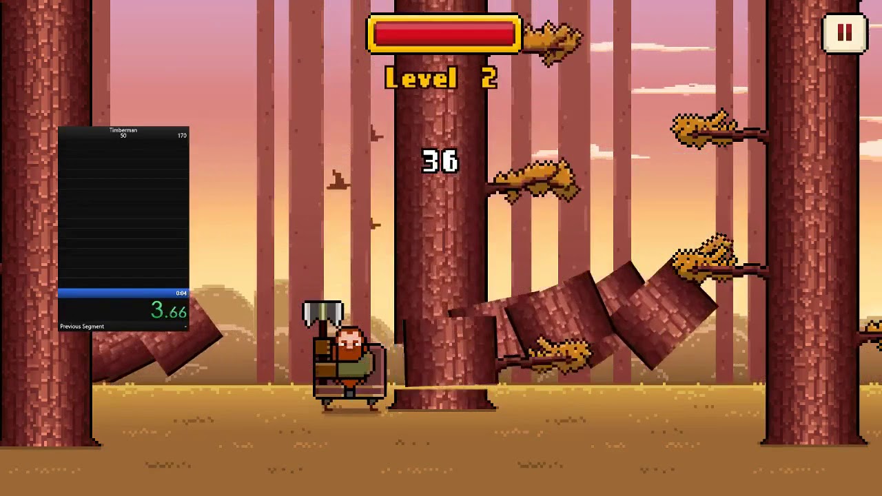 Timberman Speedrun +50