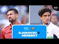  le rsum du match  novak djokovic  pierrehugues herbert 