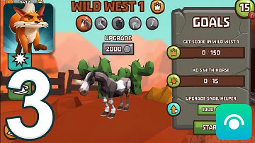 Crashing Season - Gameplay Walkthrough Part 3 - Wild West: Levels 1-3 (iOS, Android)