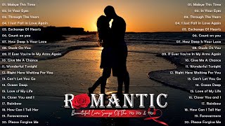 Romantic Love Songs -💖 The Best Romantic Love Songs 70's 80's 90's💖