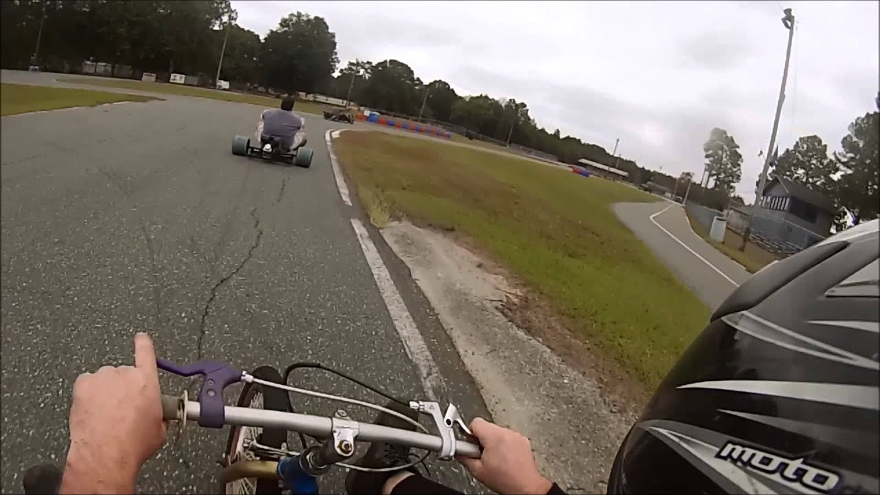 Motorized Drift Trike Track Tandems Andrew Huffman YouTube