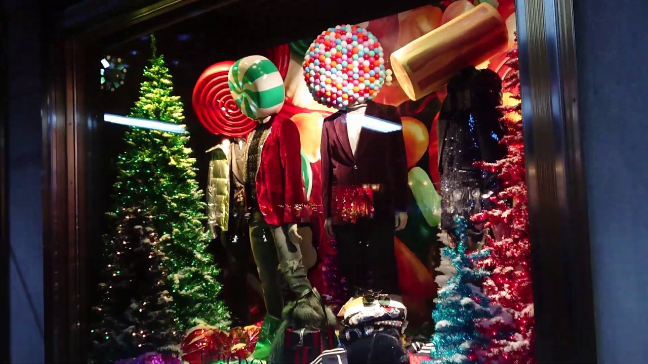 Bergdorf Goodman 2018 Holiday Windows ~ New York Latin Culture