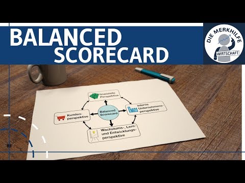 Balanced Scorecard einfach erklärt - Umsetzung von Strategien - Unternehmensführung / Management