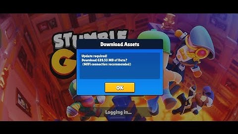 Stumble Guys Download Assets Problem Solve 2025 | Download Assets Problem |