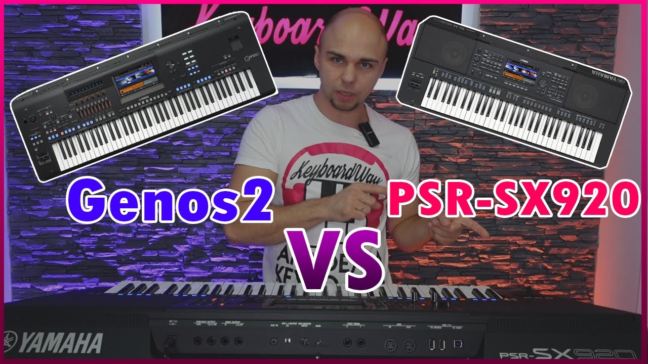Yamaha PSR-SX920 vs Yamaha GENOS2 SOUNDS AND STYLES COMPARISON