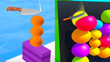 Slice It vs Slice All - Very Satisfying and Relaxing ASMR Slicing Game