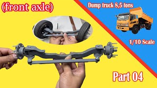 How to make RC truck front axle from PVC - Part 04 | NHT creation