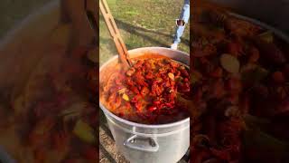 How I purge my crawfish!