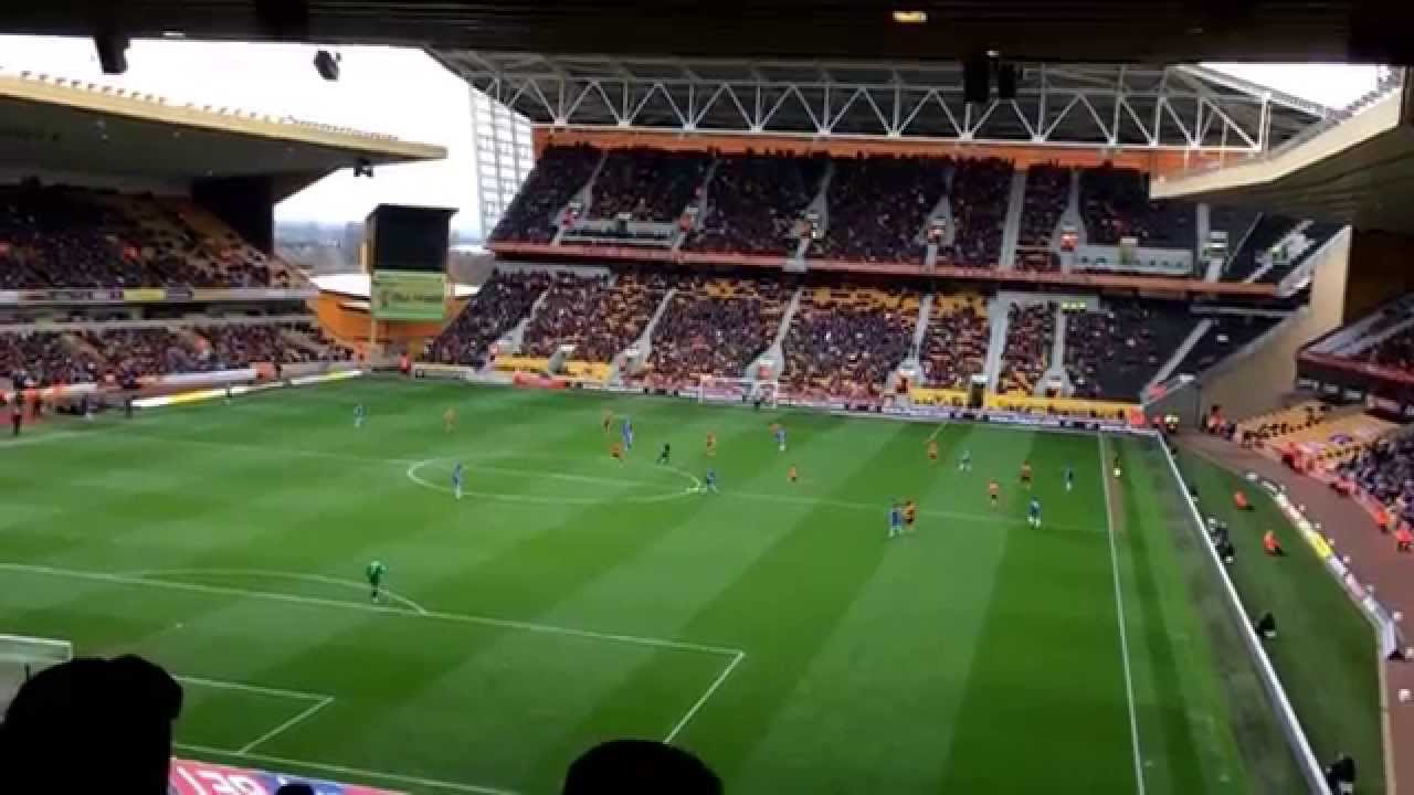Wolves fans vs Peterborough 2-0 2014 - YouTube