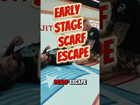 Early Stage Scarf Escape | Take the Back 🥋