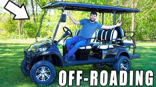 OFFROADING my NEW ICON GOLF CART! *NEW UNIT*