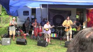 The String Band At Beth & Bears Farm In Oxford, Ct 8-25-12 Sidewalk With Bach Minuet In G