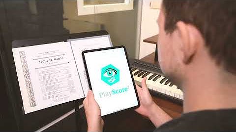 Scanning Music Into Finale - PlayScore 2 Music Scanning App