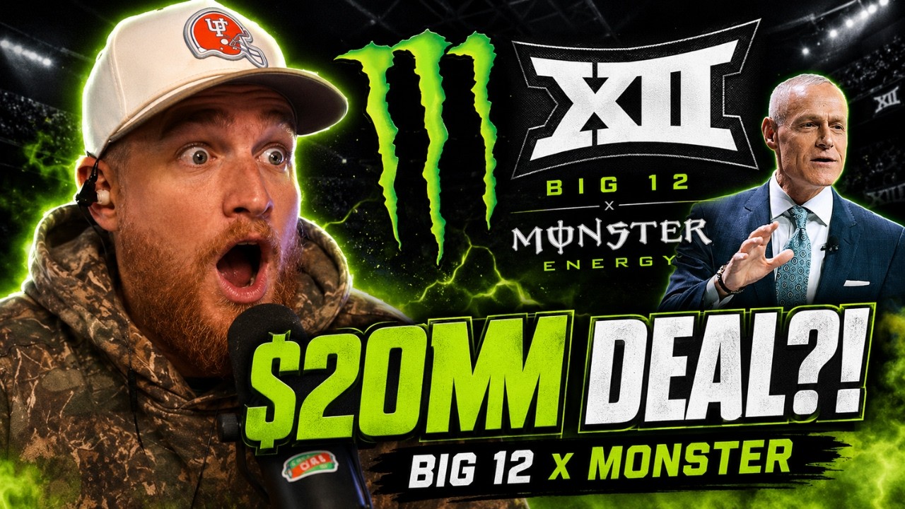Big 12 Lands $20M Monster Energy Deal — Smart Move or Embarrassing?